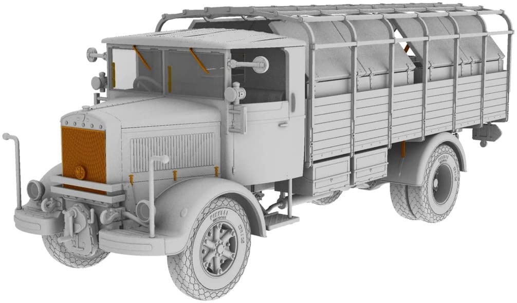 IBG 1/72 Scale Italian Army Lancia 3Ro Self-Propelled Anti-Aircraft Gun Ammunition Truck Plastic Model Kit PB72097