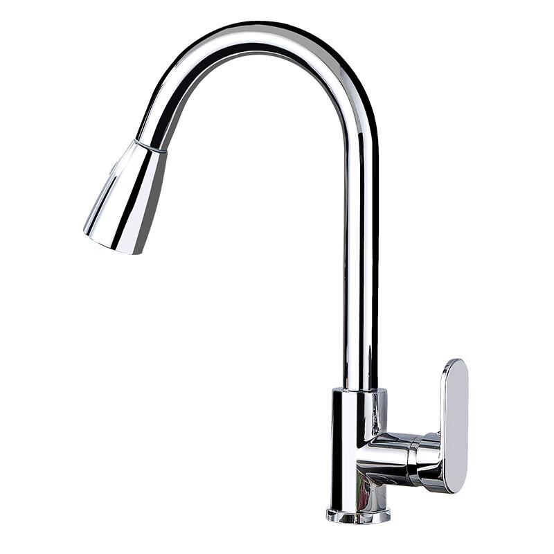 TLXT304 Stainless Steel Pull-Out Kitchen Faucet