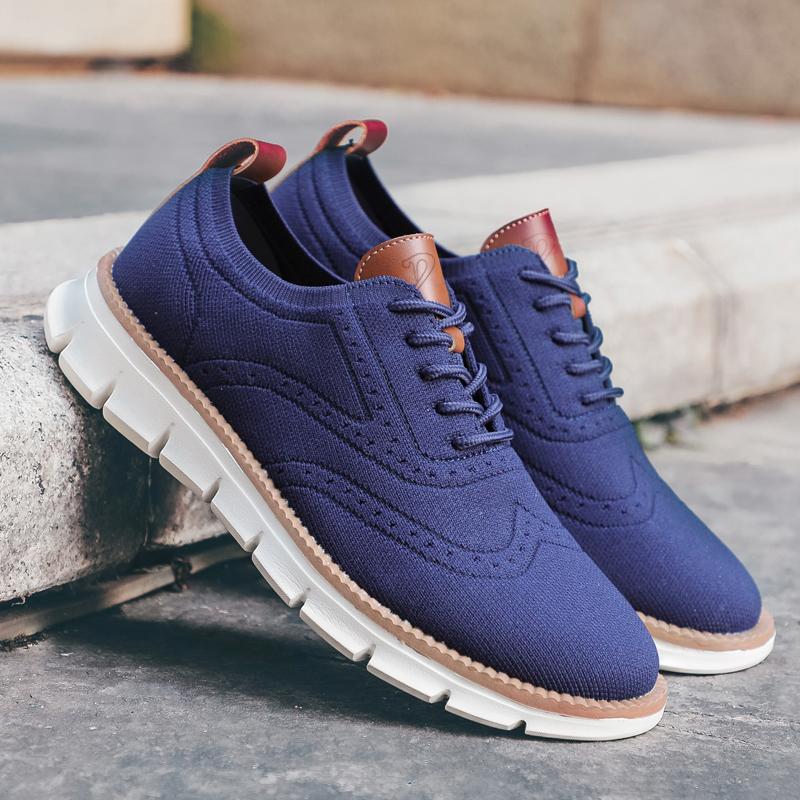 New Men 'S Mesh Casual Shoes Fashion Lightweight Slip On Breathable Shoes Summer Outdoor Sports Fitness Sneakers Big Size