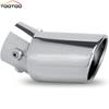 1.5-2.25 Inch(3.81cm-5.7cm) Adjustable Inlet Exhaust Tips, Bolt-On Design Chrome Plated Stainless Steel Exhaust Tailpipe Tips