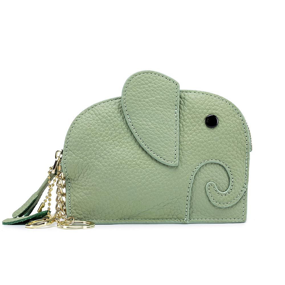 Change Bag Insleathercoinpurse Elephant Mini Creative Coin Bag Female Cute Bag