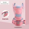 Multifunctional Baby Carrier with Horizontal Hold & Waist Stool Storage