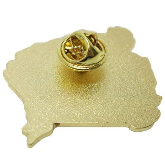 Japan's 100 Famous Mountains [Pin Badge] 1-Tier PinMount Omine Eiko Trekking Mountaineering Goods Mail Order