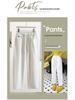 Plus Size Women's Embroidered Casual Drawstring Dad Jeans - Early Spring Collection