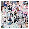 3 Anime Peripheral Stickers, Cartoon Character Decorations, Mobile Phones, Water Bottles, Cabinets, Cut Film Stickers