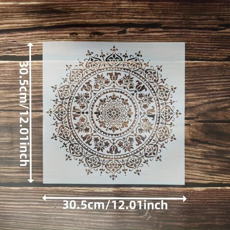Șabloane Mandala Vintage Mari Modele Florale și Geometrice Intricate Șabloane pentru Stencil pentru Artă de Perete DIY Artizanat Textil Șabloane de Pictură Reutilizabile
