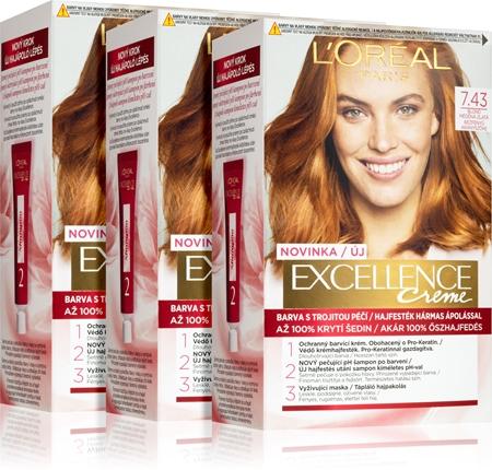 

Цвет волос 7.43 Блондин Медный оттенок TU прозрачный