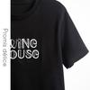 TaTu Letter Embroidery Short Sleeve Women's T-shirt