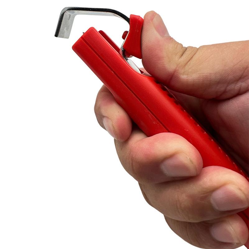 8-28Mm Abisolierer Kabelisolationsschneider Zange Crimpwerkzeug Tragbarer Abisolierer Kunststoffgriff Handwerkzeuge