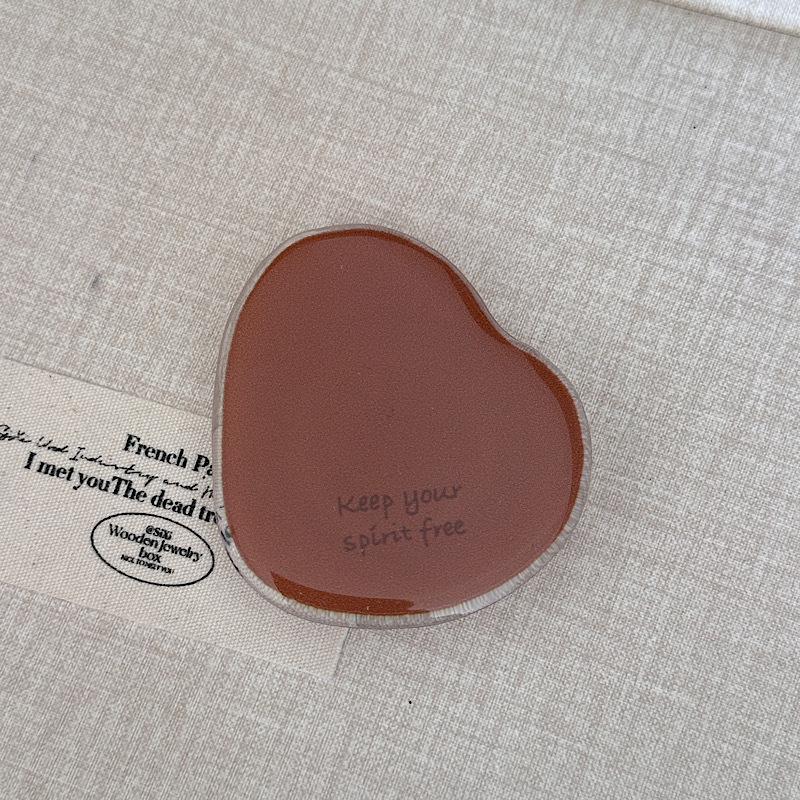 

Colorful Resin Phone Holder: Irregular Bracket, Retractable, Multi-functional, Folding, High-grade, Lazy Person Personality Back Sticker