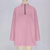 Women's Fashionable Solid Color Long Sleeved Casual Pullover Sweatshirt Top