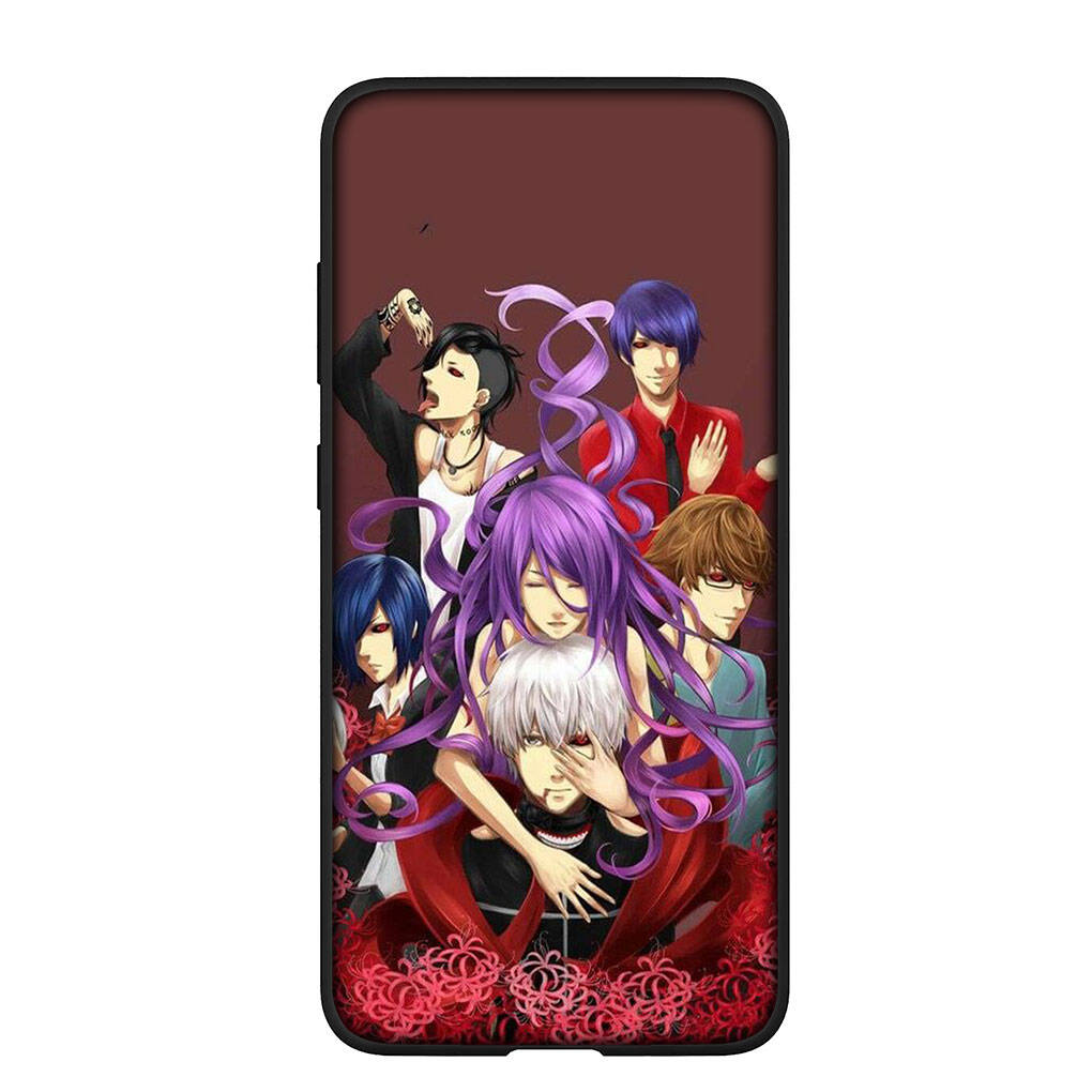 

Phone Case for Samsung Galaxy S25 S23 S22 S24 Ultra FE A05 A06 A15 A16 A36 A37 A35 A54 A55 A56 A57 A25 A26 A53 A17 S9 S10 Tokyo Ghoul Ken Kaneki Cover for Samsung Galaxy M21 аэро