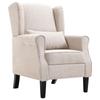 Day and Night - Day and Night Beige Fabric Armchair