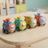 Cartoon Design Mini Car Toy Animal Model Cartoon Car Toy  Parent-Child Interaction
