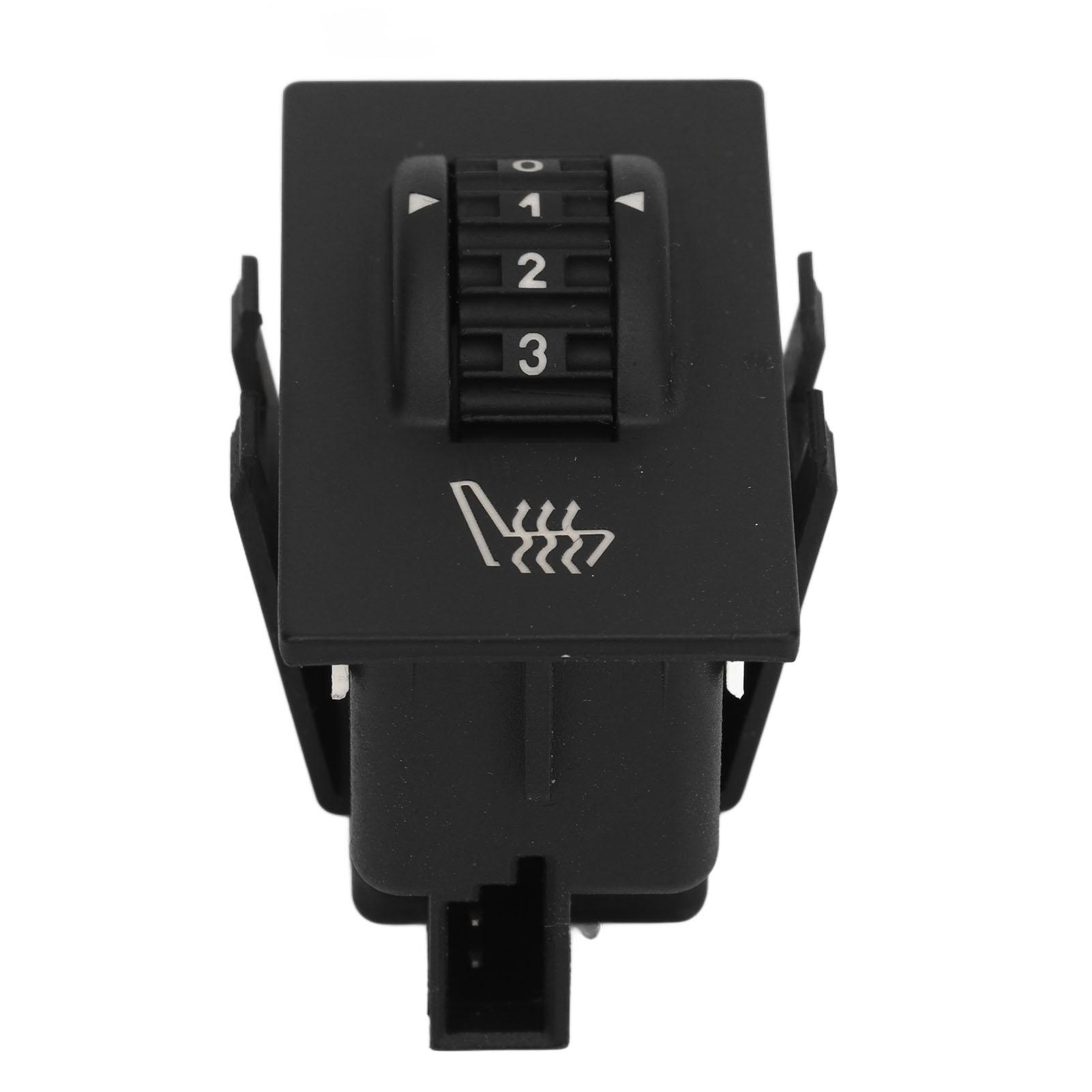 

Переключатель подогрева сиденья Прочный Надежный Стабильный Кнопка регулировки температуры сиденья Замена для