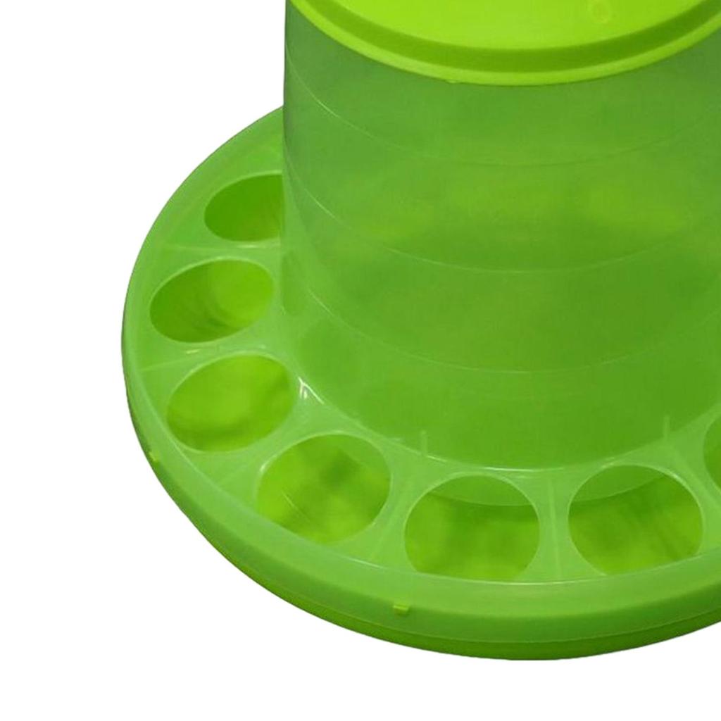 Mangeoire Abreuvoir Tonneau Distributeur de Nourriture Abreuvoir Automatique pour Volailles pour Dinde