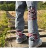 Hip-Hop Ripped Embroidered Jeans - Loose Fit, Trendy Niche Design