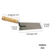Bent Handle Stainless Steel Trowel - Bricklaying and Tiling Tool for Mortar and Plastering