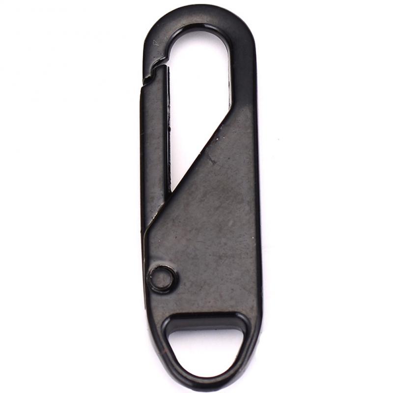 Creative Tool-free Detachable Zipper Head Luggage School Bag Jacket Clothes Metal Zipper Pendant Pull Tab DIY Sewing Supplies
