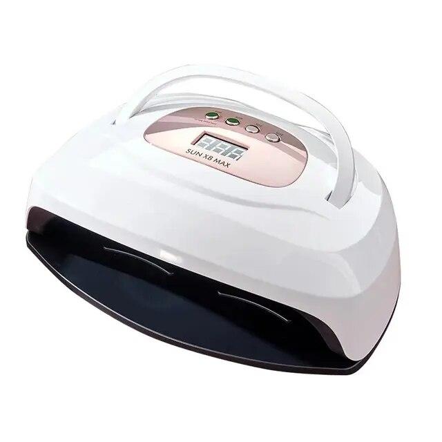 SUNX8 MAX 220W 57 LED Nail Dryer Uv Led Lamp for Uv Gel Polish Extension Poly Builder 4 Timers Tools Nail Polish Machine