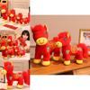 Plush Horse Animal Figurine With Pp Cotton Filling For Year Of The Horse Celebration And Gift Giving