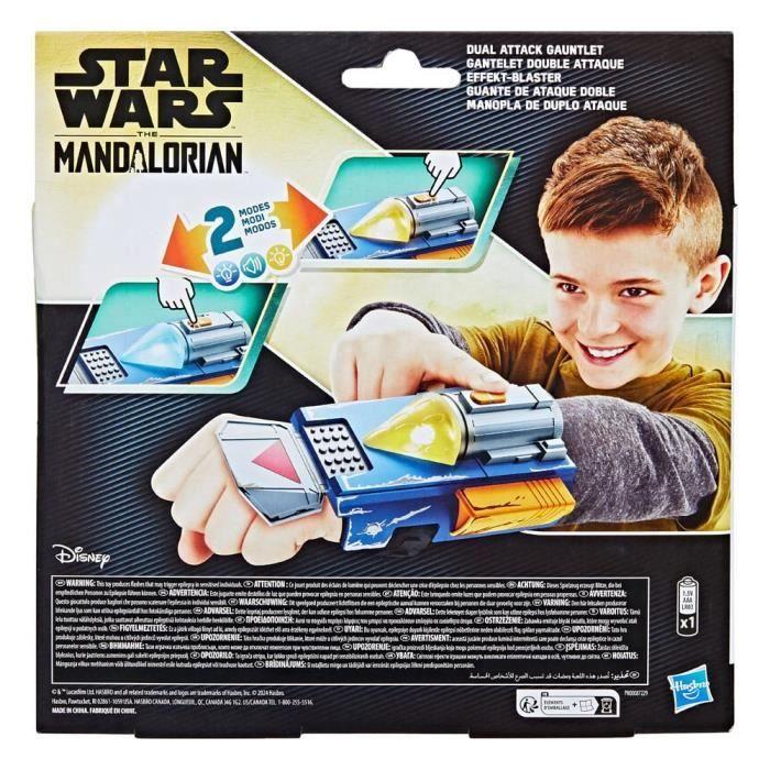 Jouet - HASBRO - Gantelet double attaque Star Wars The Mandalorian - Attaque multi-cibles et lance-flammes
