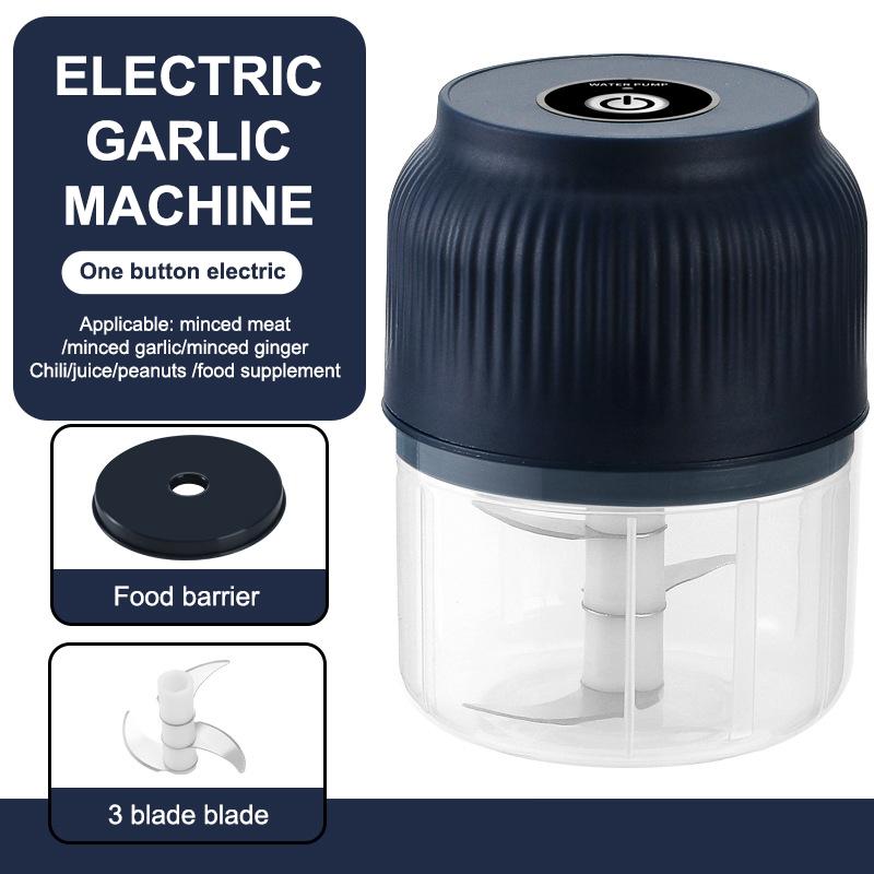 Wireless Usb Rechargeable Electric Vegetable Chopper Garlic Crusher Food Chopper For Kitchen Gadgets For Garlic