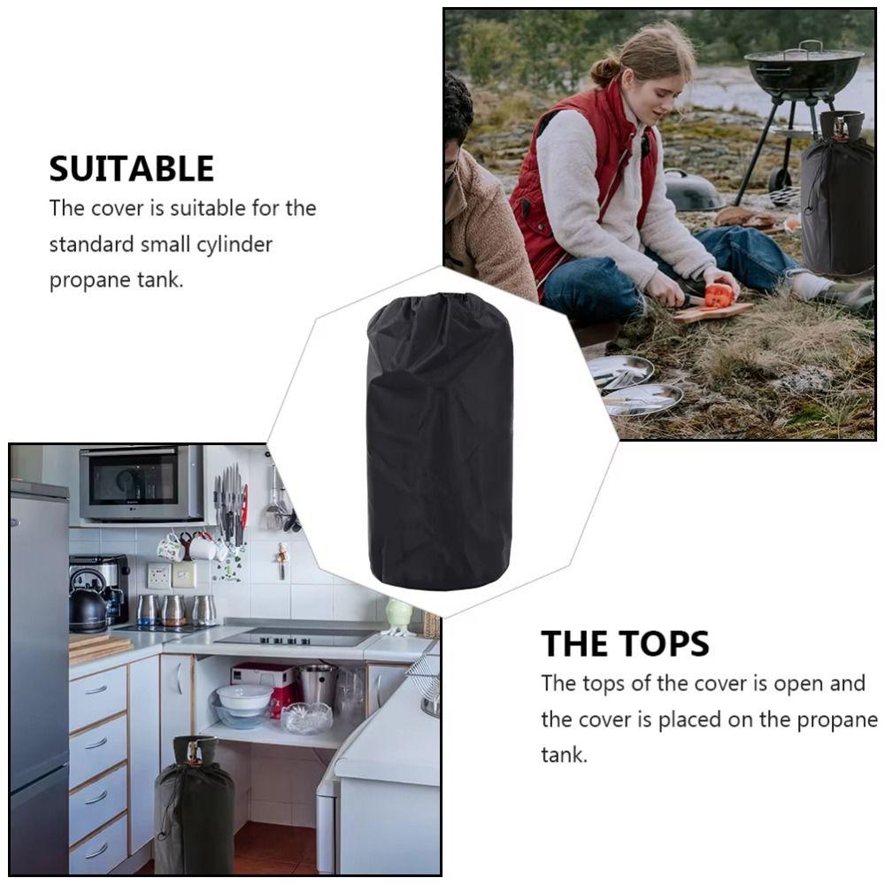 Dust-proof Gas Bottle Protector Waterproof Gas Cylinder Storage Bag Propane Tank Cover  RV