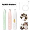 1pc Electric Pet Clippers Cat Dog Quiet Foot Hair Trimmer 161° Cleaning USB Charging Pet Paw Hairs Pruning Pet Grooming Products