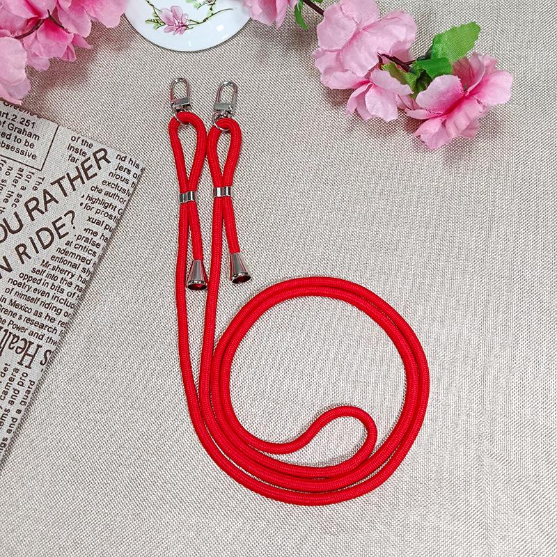 Adjustable Phone Strap with Diagonal Lanyard and Anti-Lost Chain, Wearable as a Crossbody Mobile Case Lanyard