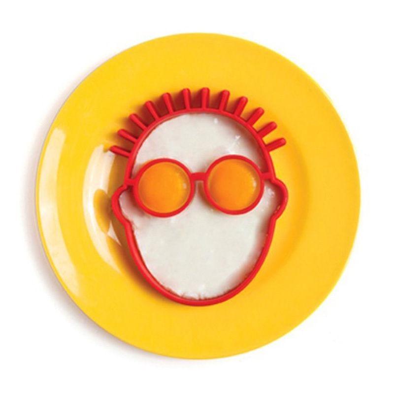 Unique Silicone Eye Glasses Man Egg Fryer Baking Tool