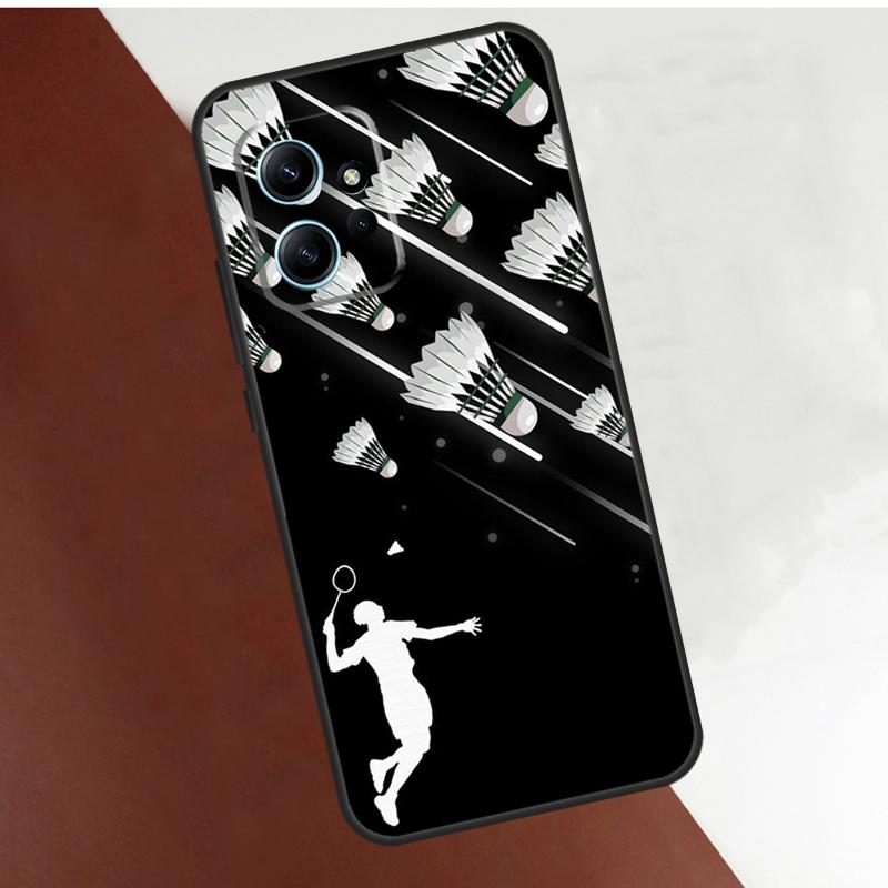Badminton Sport Case For Xiaomi Redmi Note 12 Pro Plus Note 11 9 10 Pro 12S 11S 10S Redmi 12 9C 10C Cover