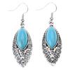 9 Pairs Bohemian Silver Drop Dangle Earrings Set for Women Girl Hypoallergenic Fashion Vintage Boho Turquoise Earrings