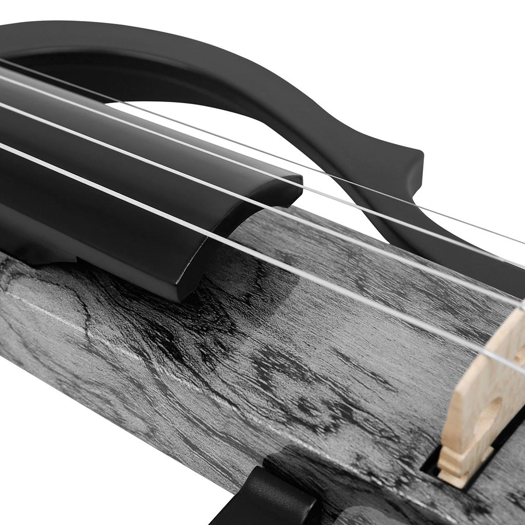 IRIN 4/4 Electric Violin Smart Silent Carbon Fiber Professional Technology Electric Violin with Shoulder Headphones Durable Part