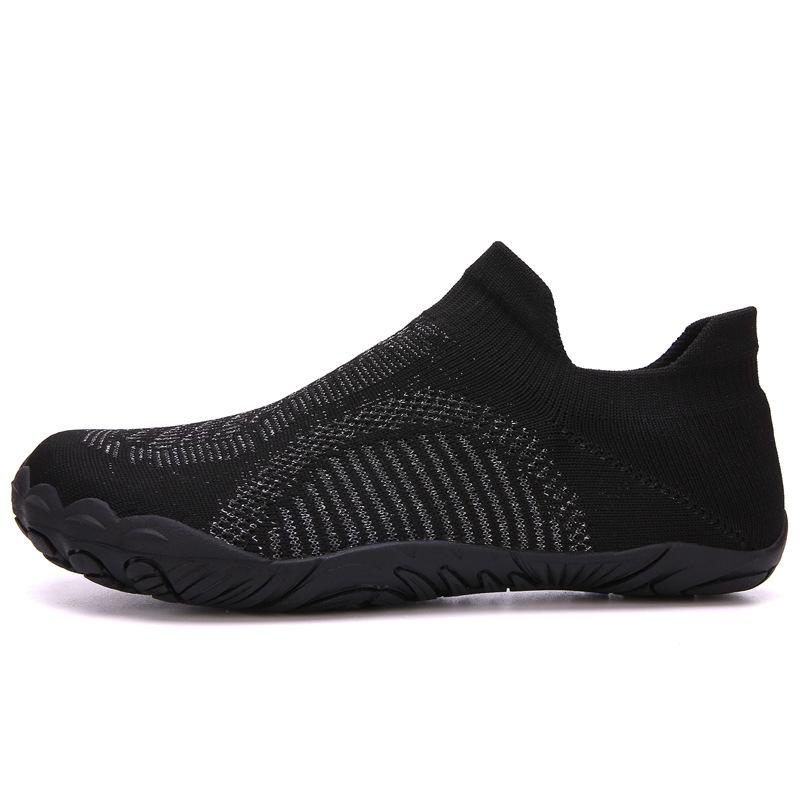 Indoor and outdoor breathable sweat-absorbing fitness shoes men's non-slip soft-soled sports training shoes couple outdoor beach Shuoxi shoes men