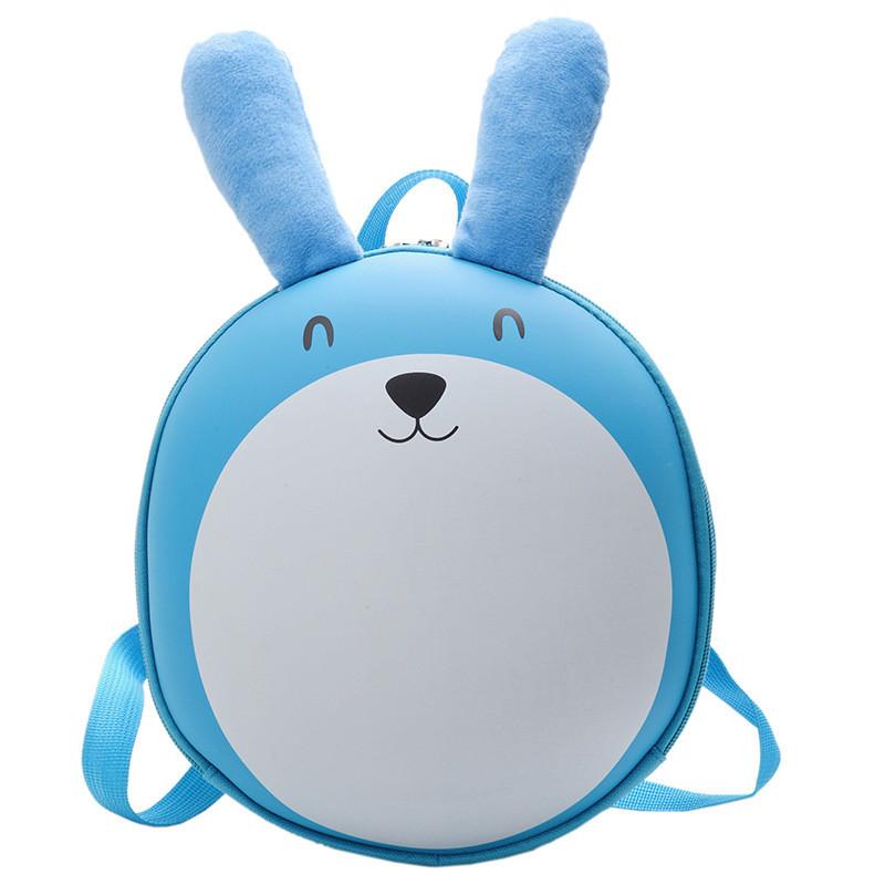 Cute Rabbit With Raised Ears Cartoon Children Casual Backpack For Daily Use