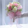 Elegant Silk Rose Bridal Bouquet for Wedding Ceremony Reception Centerpiece Decor Artificial Flower Arrangement Bouquet