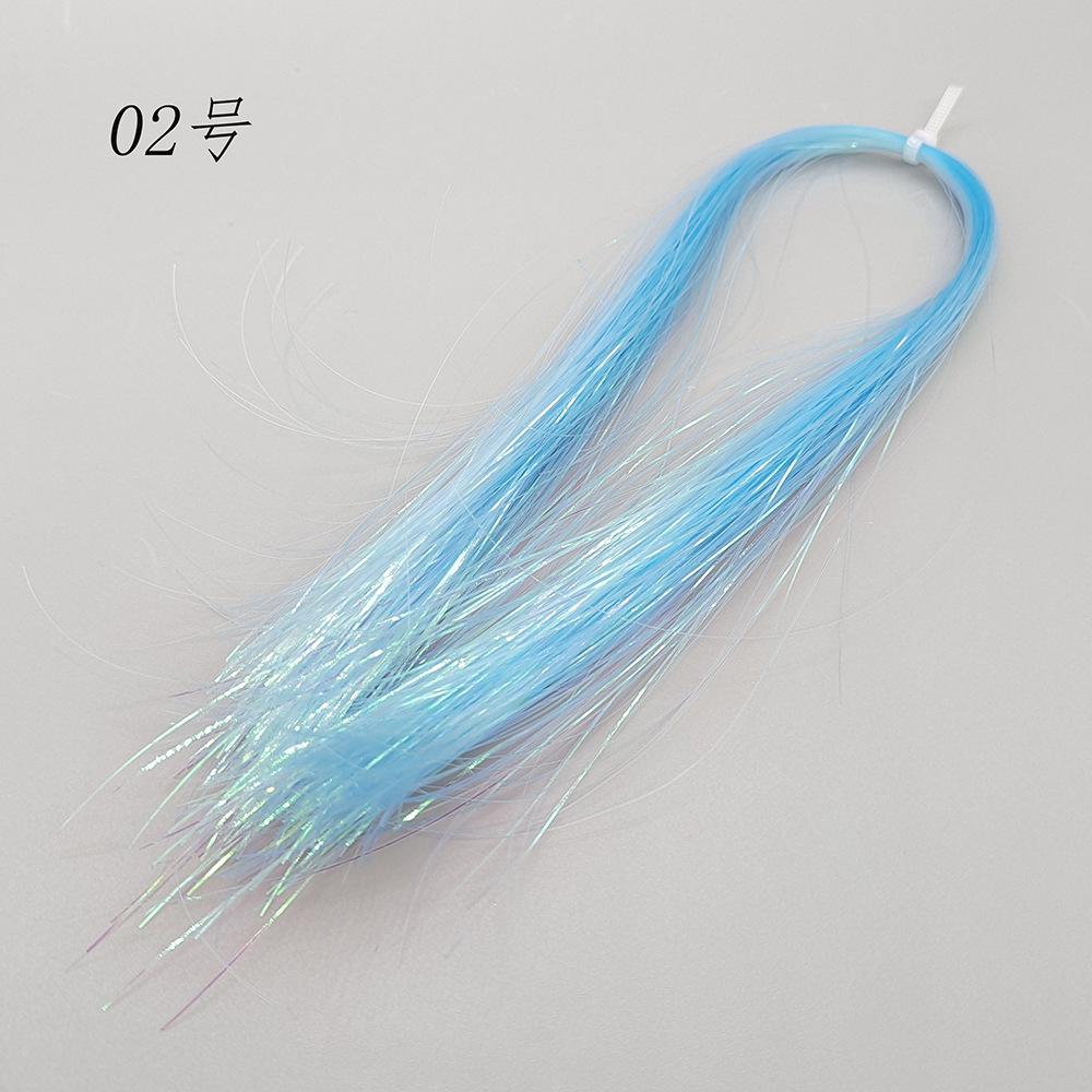 Oem 35cm 3g/bag Colorful Bright Silk Road Fly Hook Accessories 16 Colors Diy Fly Bait Fish Hook Body Binding Accessories New Arr