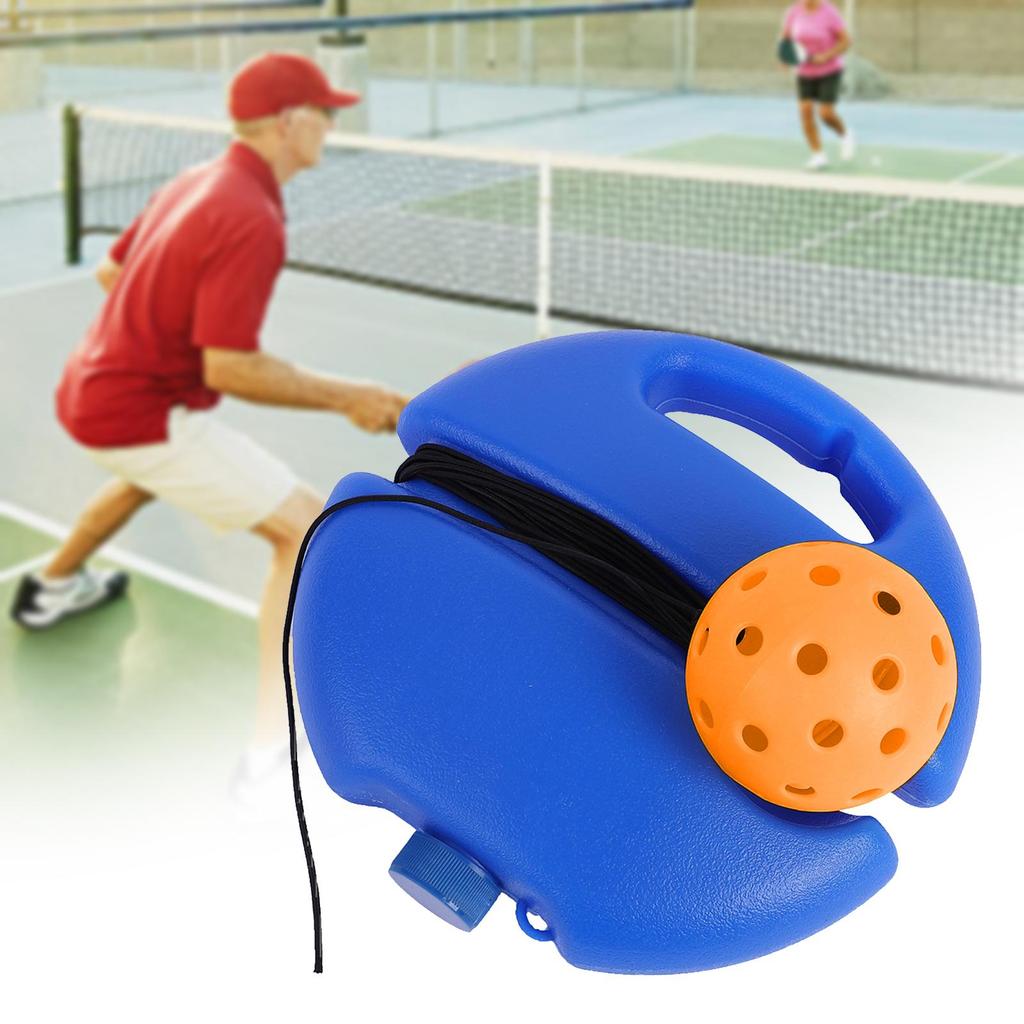 Pickleball Trainer mit 40 Löchern Pickleball Ball Partner Sparring Gerät Pickleball Zubehör für Sport Einzelspieler Kinder