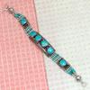 Coral Tibetan  Red Gemstone  Nepali Turquoise Handmade Bracelet Ethnic