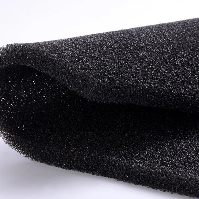 Aquarienzubehör Biochemischer Baumwollfilter Praktischer Schaumstoff-Schwammfilter für Aquarien und Teiche Schwarz Verschiedene Größen 15 25 35 50PPI