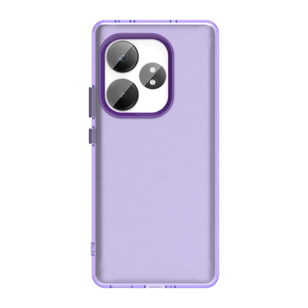 Mattierte Hülle Für Realme GT6 Global Cover Realme GT 6 6T Funda Coque Matt Transparent PC TPU Rand Rückseite Handy Stoßstange Realme GT6