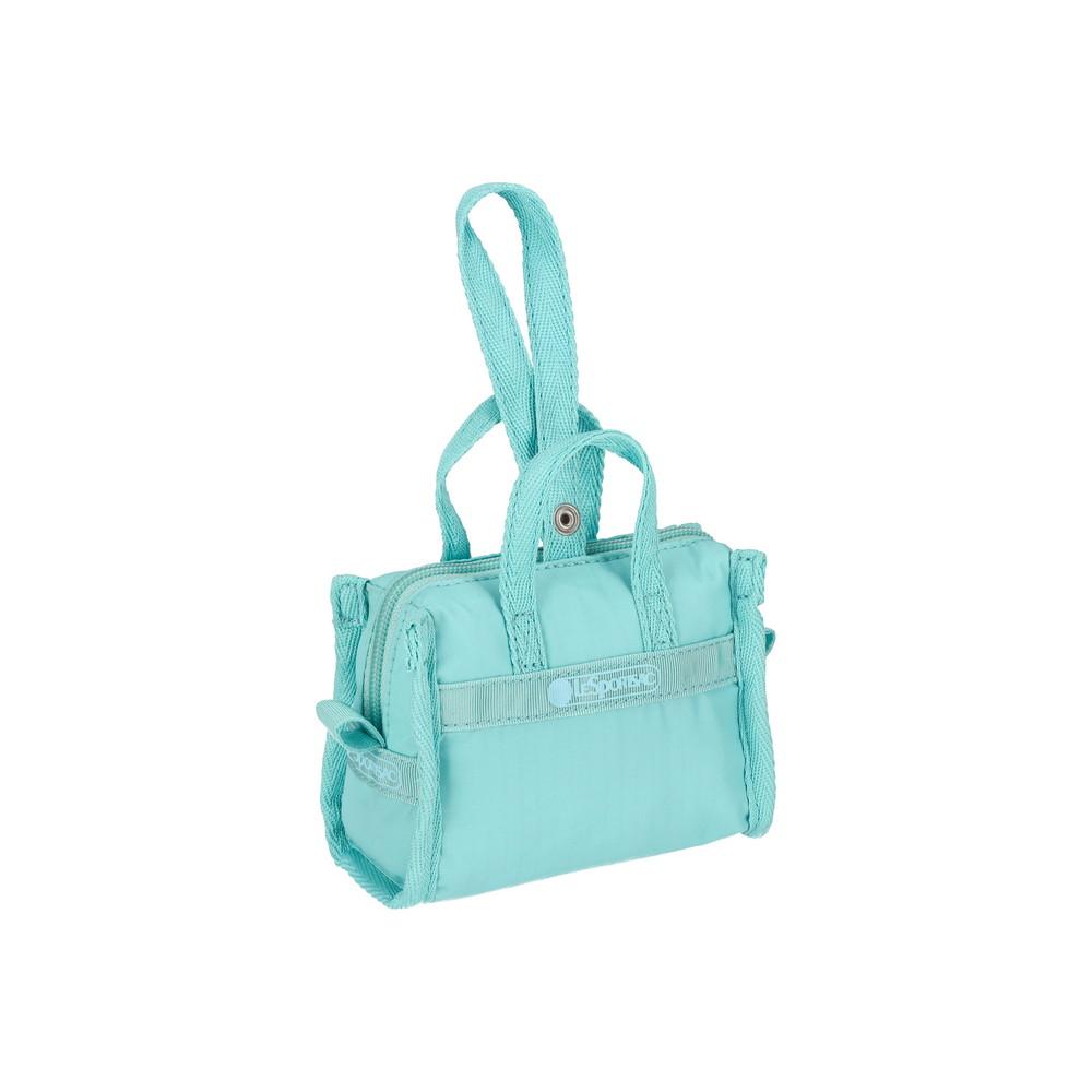 Lesportsac Pale Turquoise Micro Weekender Charm [1611.Ra08]