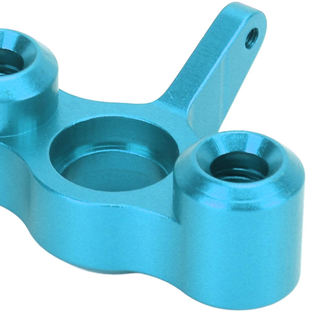 2Pcs RC Metal Steering Knuckles Replacement RC Aluminum Alloy Steering Hub Carrier for JLB 1Celsius10 Truck