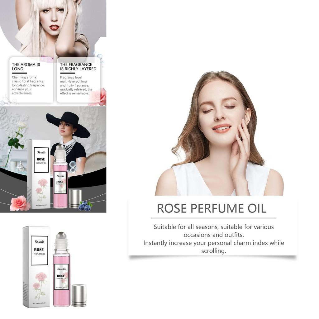 Exquisite Ladies Pheromone Roll-on Rose Perfume For Long-lasting Freshness And Elegance