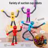 Luminous Telescopic Stress Relief Robot Toy - Shape-Shifting Stretch Tube Gift