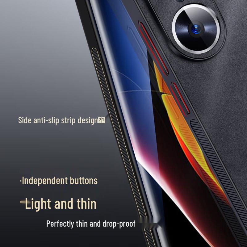 Luxury Lambskin Feel Full Lens Protection Phone Case for Honor 60/60 Pro