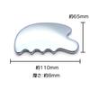 Terahertz Stone Gua Sha Facial Massager (Comb Type) Acupressure Beauty Treatment Terahertz Wave Power Stone Natural Stone