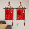Traditional Chinese New Year Ornament Three-dimensional New Year Door Couplet  Wall
