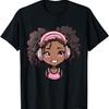 Anime en Muziek Zwart Meisje Anime Merchandise Afro Afro-Amerikaans T-shirt(9)